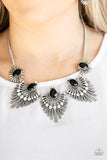 Miss YOU-niverse - Black necklace Paparazzi Accessories