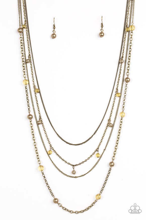 City Cache - Brass Necklace