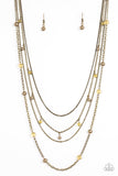 City Cache - Brass Necklace