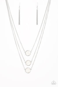 CEO of Chic - White Necklace Paparazzi Accessories