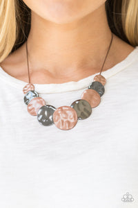 A Daring Discovery - Necklace Multi Paparazzi Accessories