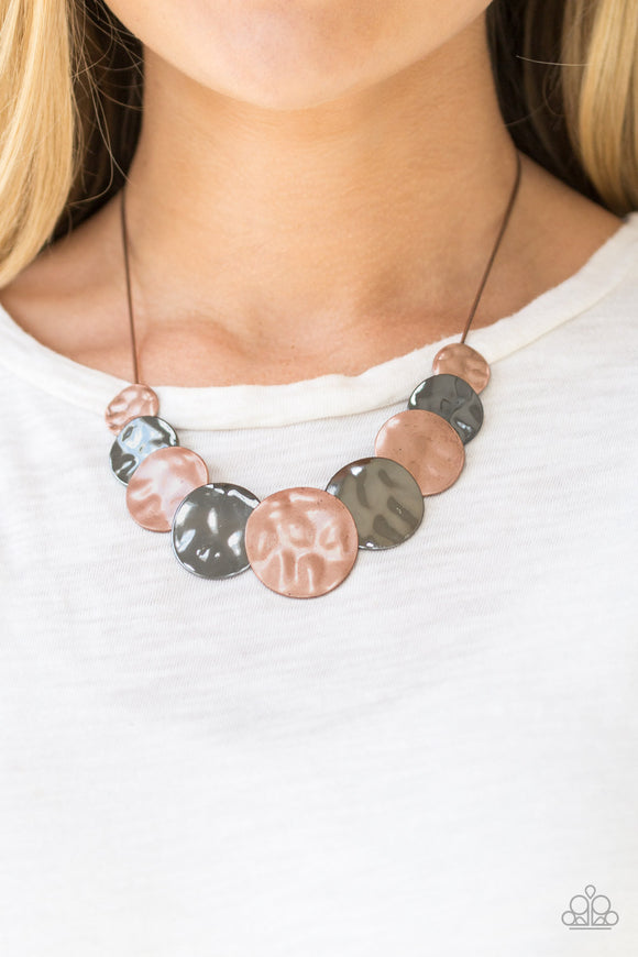 A Daring Discovery - Necklace Multi Paparazzi Accessories