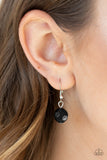 Treasure Shore - Black Necklace Paparazzi Accessories