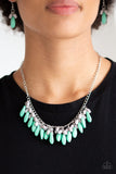 Bead Binge - Green Necklace Paparazzi Accessories