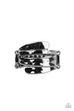 Behind The SHEEN - Black Ring Paparazzi Accessories