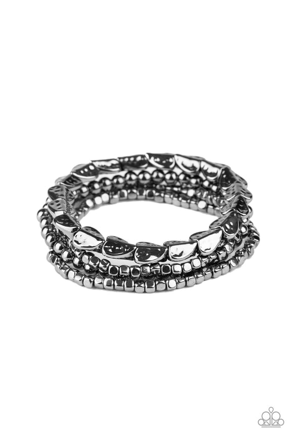 Ancient Heirloom Black Bracelet Paparazzi Accessories