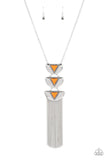 Gallery Expo - Orange Necklace
