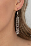 Elliptical Episode - Blue Necklace Paparazzi Accessories
