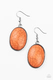 Serenely Sediment orange Earrings