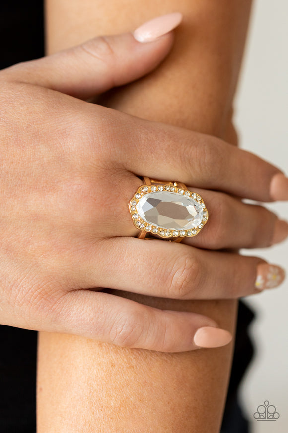 BLING to Heel - Gold Ring Paparazzi Accessories
