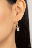 Flawlessly Famous - Multi Rose Gold Necklace Paparazzi Accessories