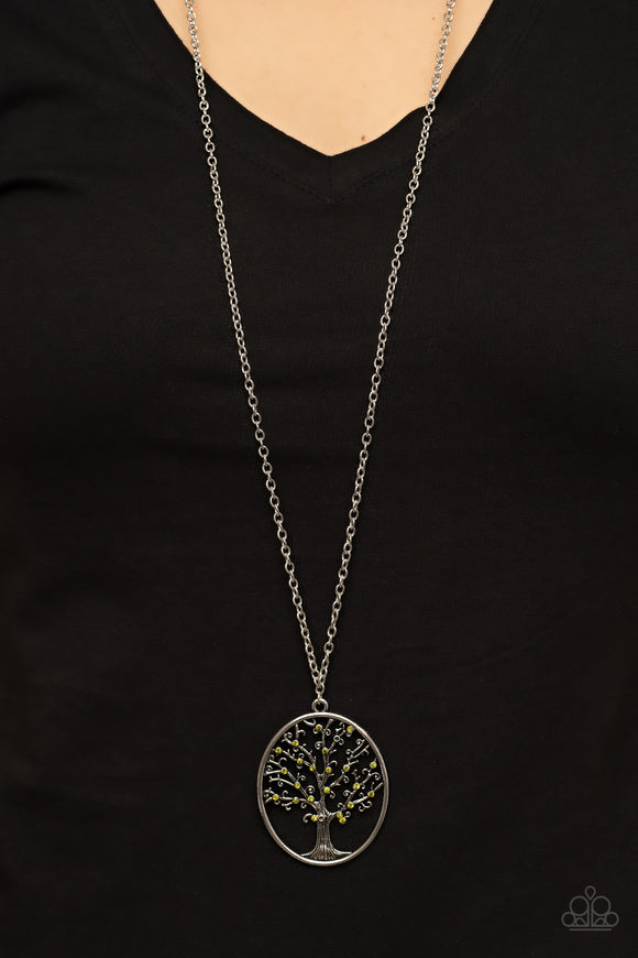 Autumn Abundance - Green necklace
