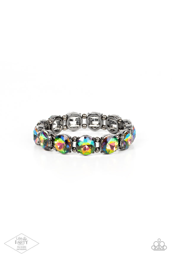 Glitzy Glamorous - Multi Paparazzi  Bracelet