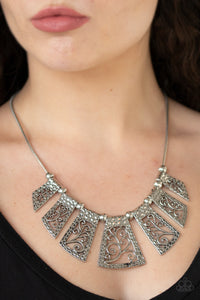 Vintage Vinyard Silver Necklace