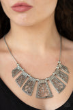Vintage Vinyard Silver Necklace