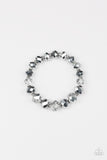 Beautifully Bewitching - Silver Bling Bracelet Paparazzi Accessories