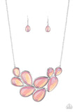 Iridescently Irresistible Paparazzi Pink Necklace