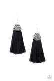 Paparazzi  Razzle Riot~ Black~ Earrings